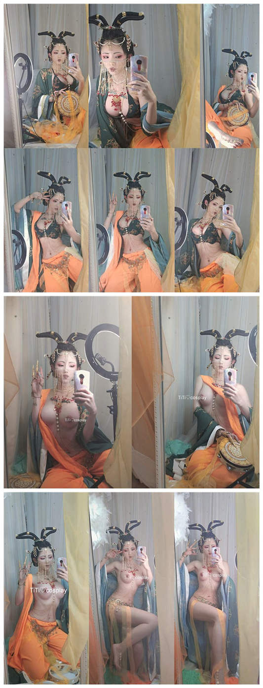 高质量COSER@TiTi 私拍视图合集[784P+34V/302MB]